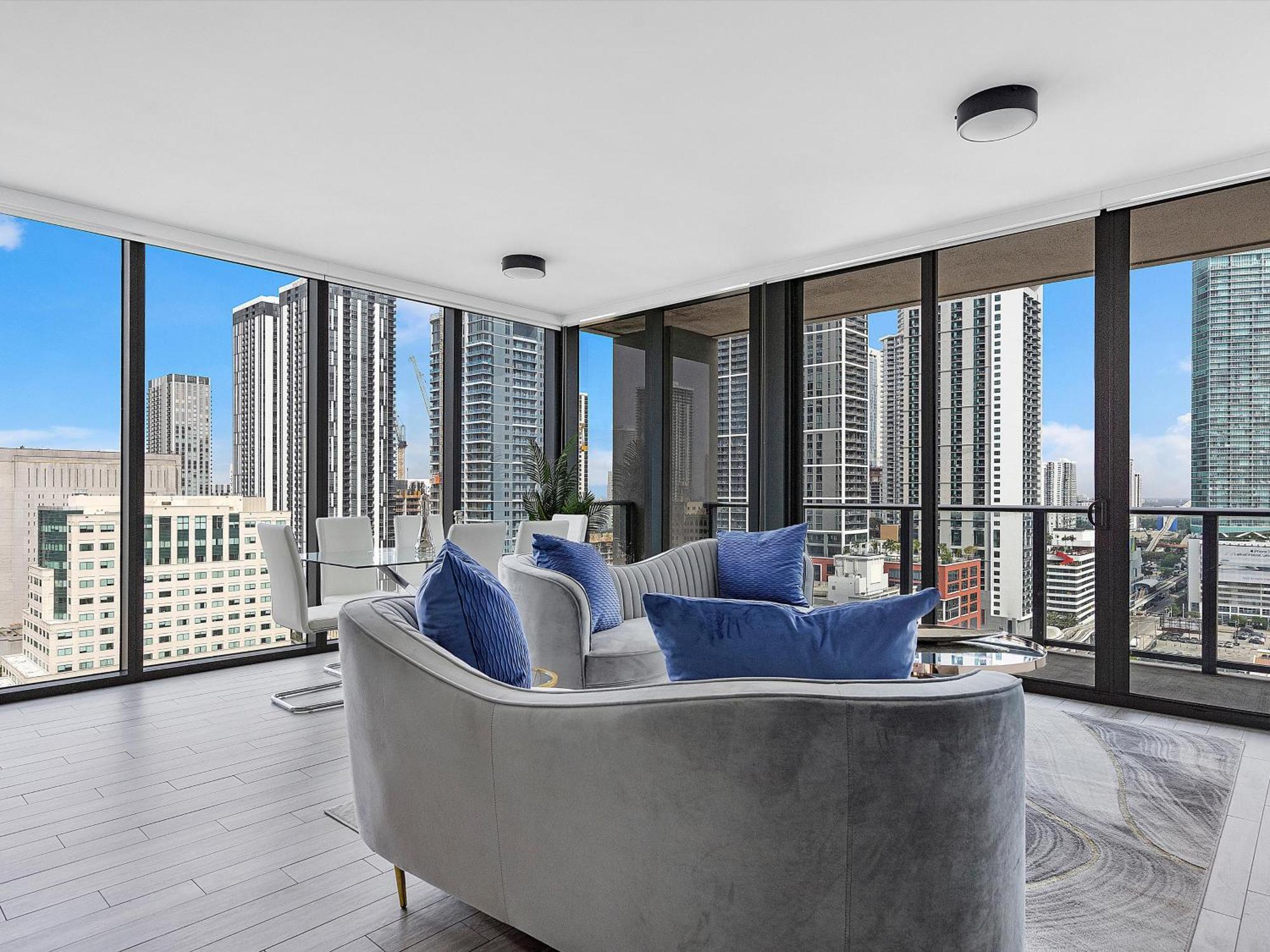 X Lounge Iv - High-rise With Rooftop Pool In Downtown Apartment Miami